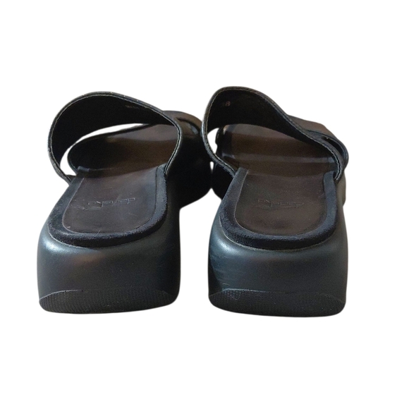 Dansko Black Women's Sandals - Picture 8 of 12